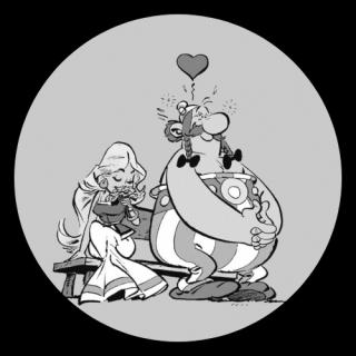 Obelix. Link zu unserem Onlineschaufenster Comic-Klassiker.