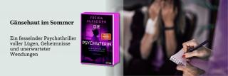 Psychiatrische Sitzung. Link zum Buch Die Psychiaterin.