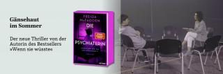 Psychiatrische Sitzung. Link zum Buch Die Psychiaterin.