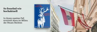 Österreich Flagge. Link zum Buch Buberlpartie.